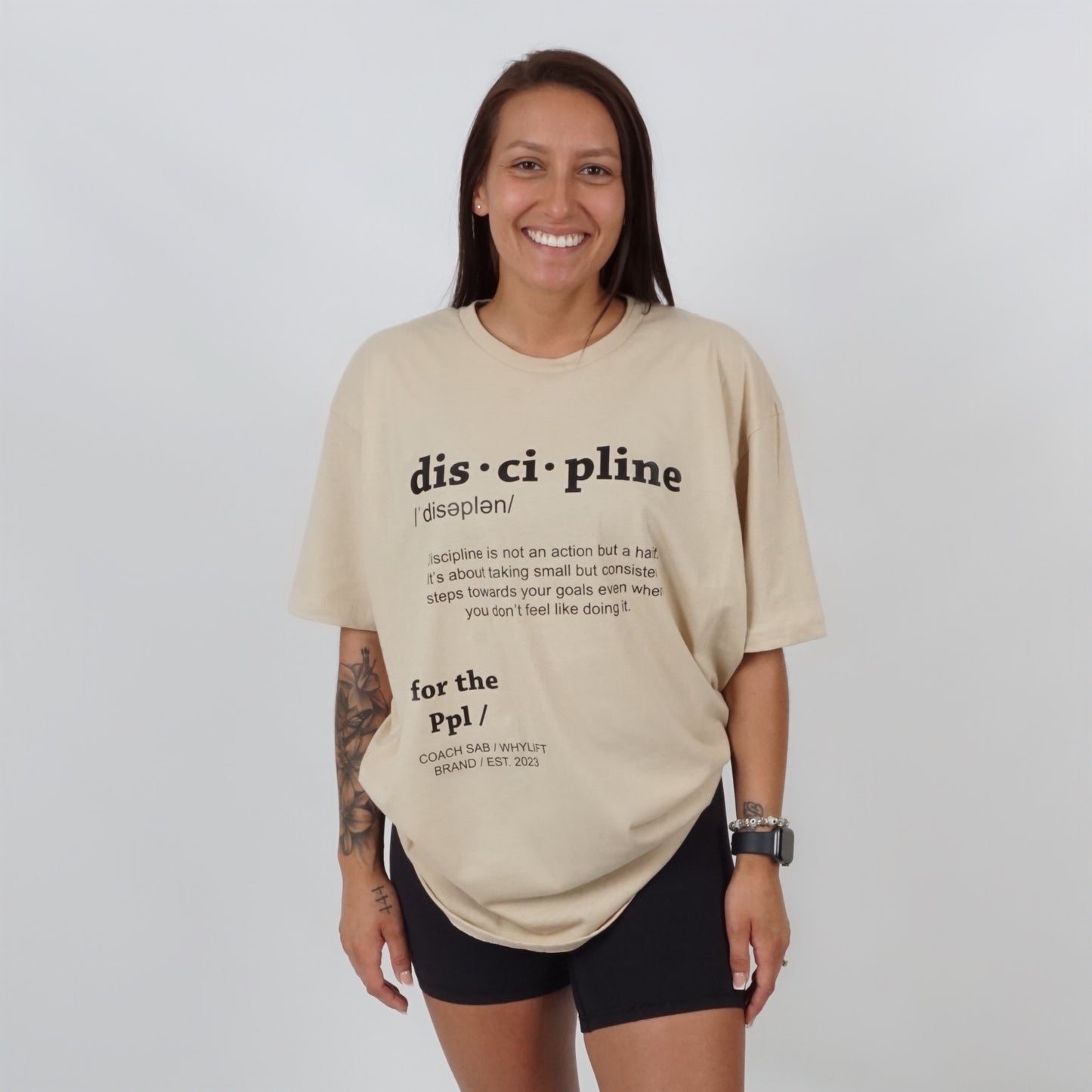 DISCIPLINE Tee (Multiple Color ways)