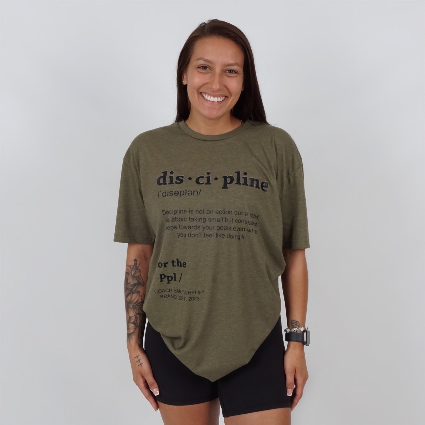 DISCIPLINE Tee (Multiple Color ways)