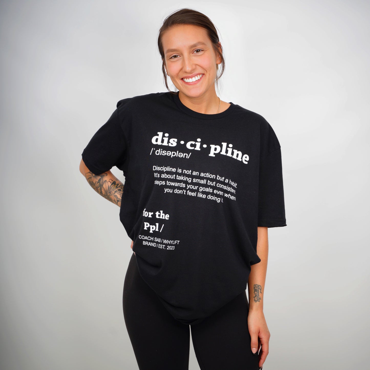 DISCIPLINE Tee (Multiple Color ways)