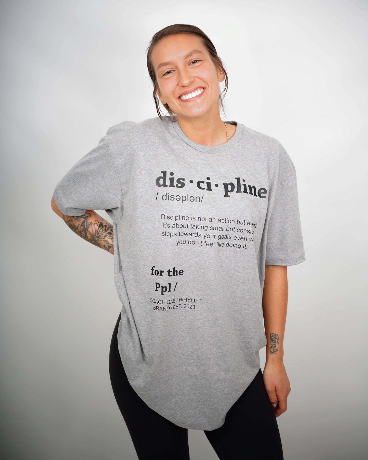 DISCIPLINE Tee (Multiple Color ways)