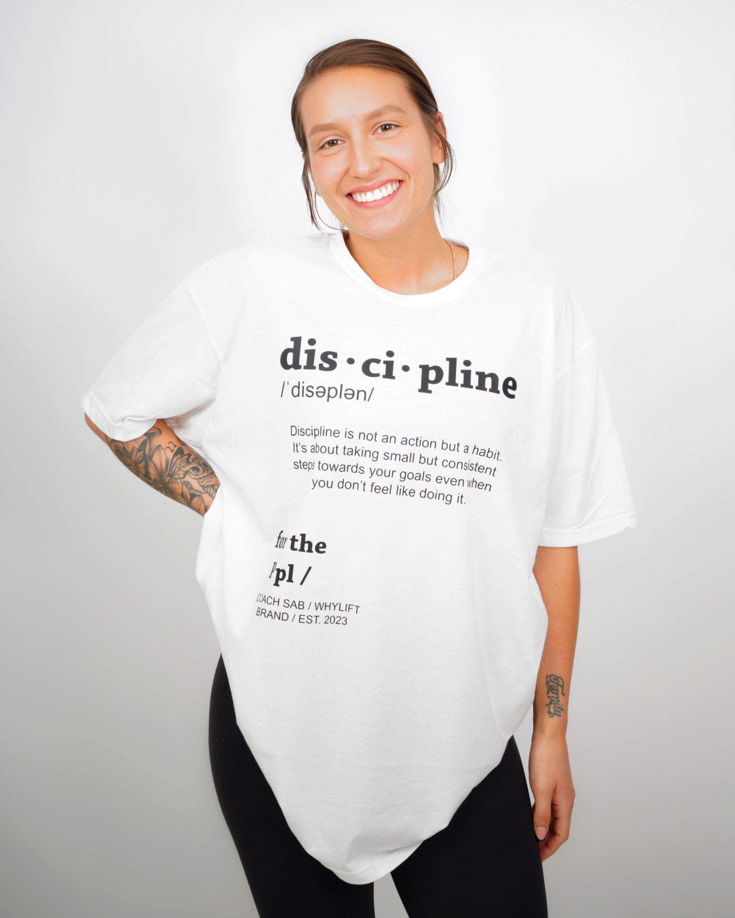 DISCIPLINE Tee (Multiple Color ways)